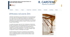 Desktop Screenshot of carstens-tischlerei.de