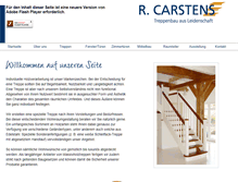 Tablet Screenshot of carstens-tischlerei.de